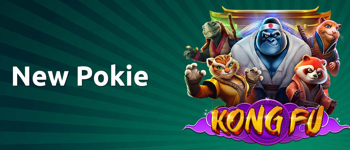 Hero Kong and his band of fighters in New Kong Fu Pokie Hero Kong and his band of fighters in New Kong Fu Pokie