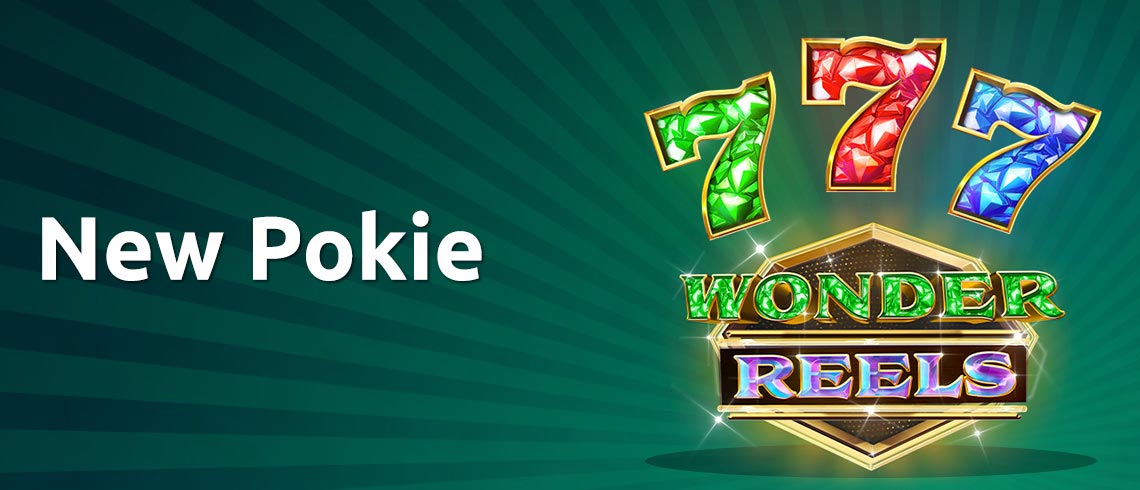 Promo banner for 'Wonder Reels,' showcasing vibrant, jeweled triple sevens on a luminous green gradient. Promo banner for 'Wonder Reels,' showcasing vibrant, jeweled triple sevens on a luminous green gradient.