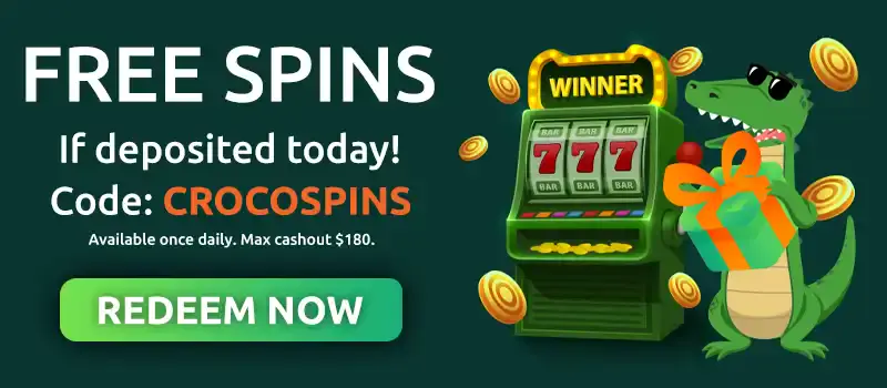 playcroco crocospins free spins