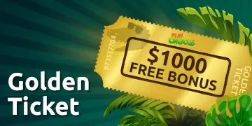 playcroco golden ticket $1000 free bonus playcroco golden ticket $1000 free bonus
